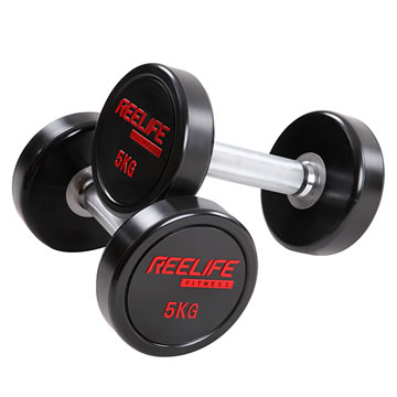 锐飞2.5-25KG PU圆头哑铃275KG/套 REDB-P120
