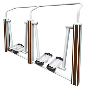 军霞一代塑木健身路径 KLY-SM9030
