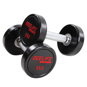锐飞2.5-25KG PU圆头哑铃275KG/套 REDB-P120