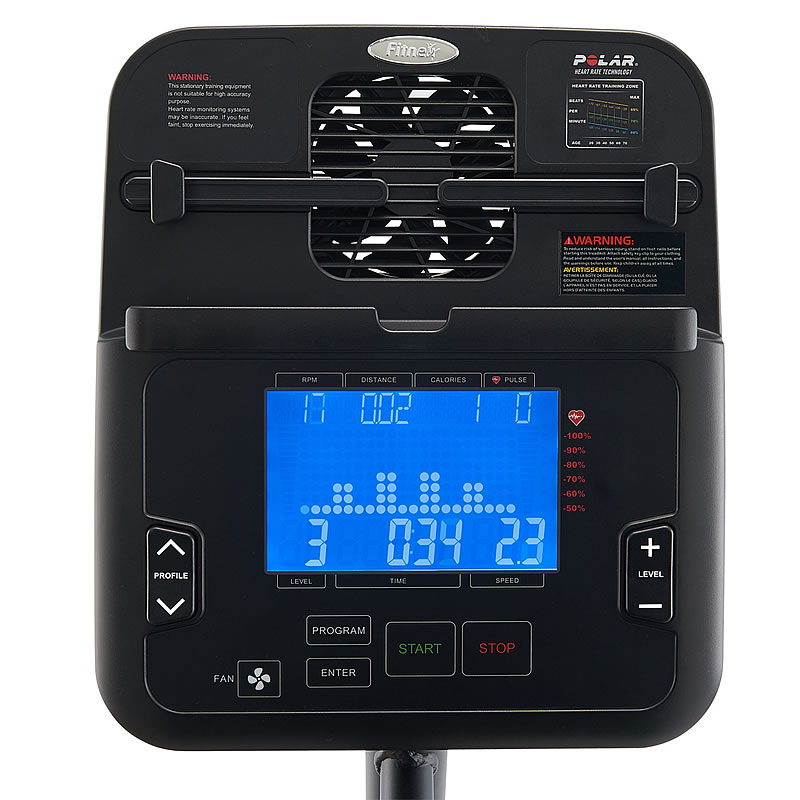 史帝飞健身车 FITNEX R65 卧式磁控健身车仪表