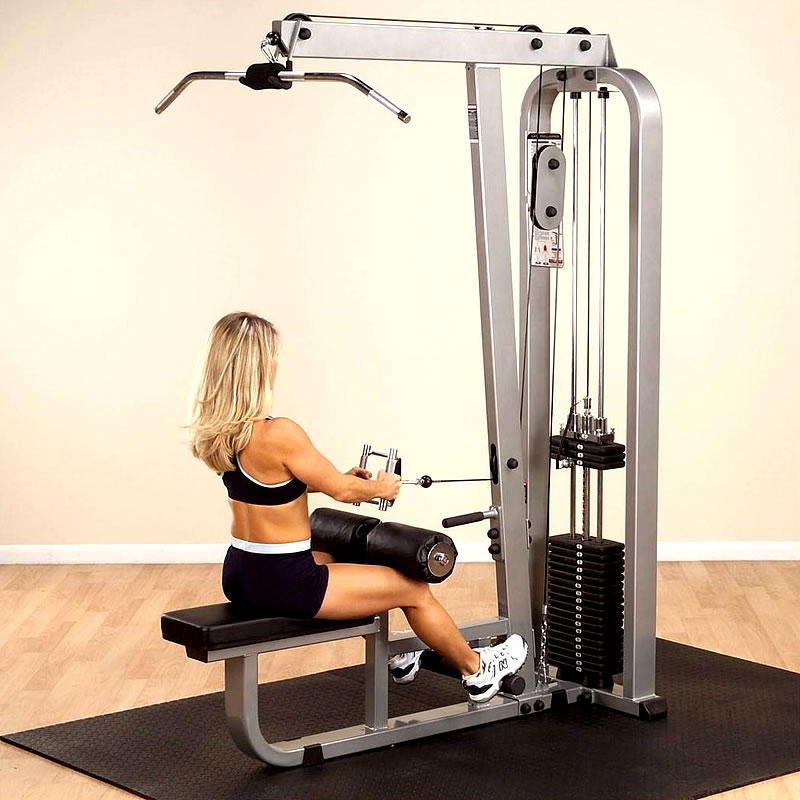 Body-Solid经典F系列 SLM300G 低拉划船训练器