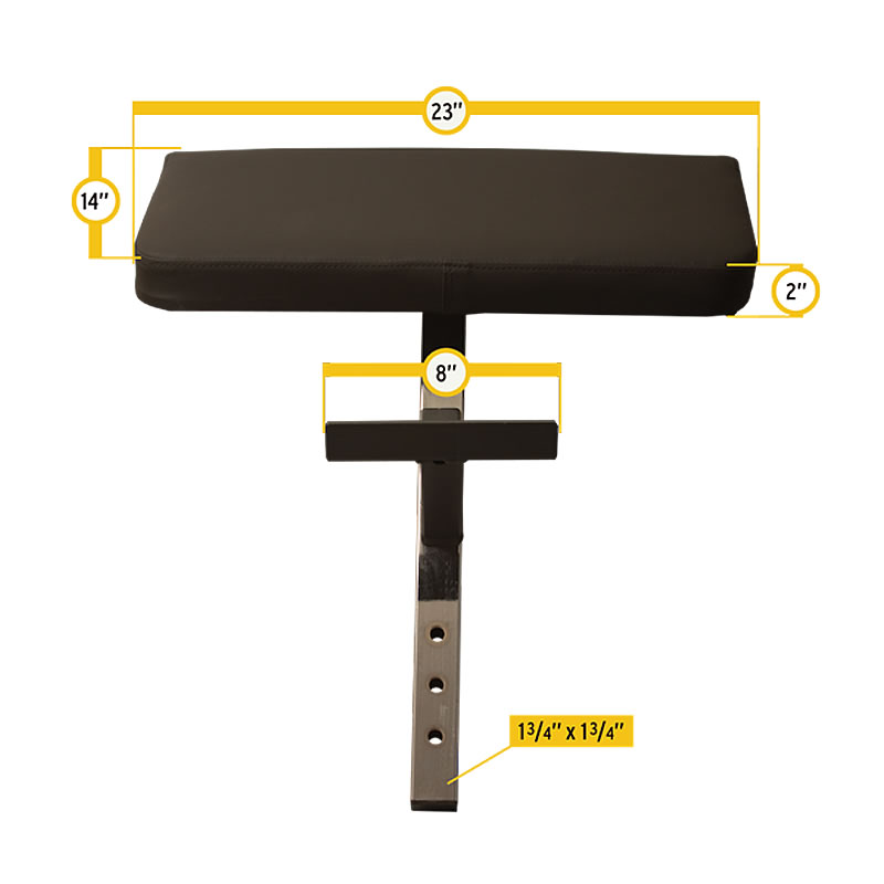 Body-Solid哑铃凳|哑铃椅 GPCA1 曲臂训练部件选配