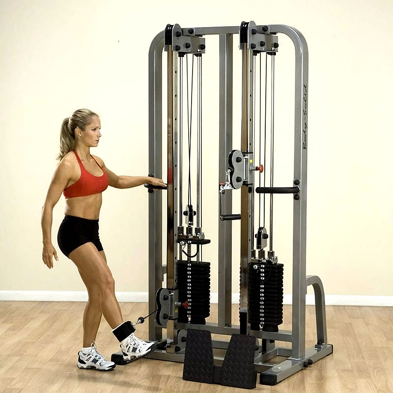 Body-Solid十字拉力训练器 SDC2000G 大腿外侧训练